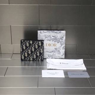 디올-homme-oblique-자카드-반지갑-명품 레플리카 미러 SA급